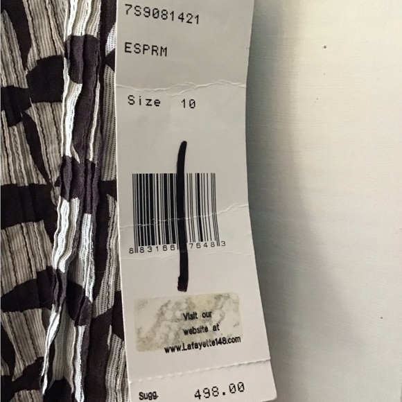 NWT Lafayette 148 New York Silk Blend Skirt - Picture 2 of 9